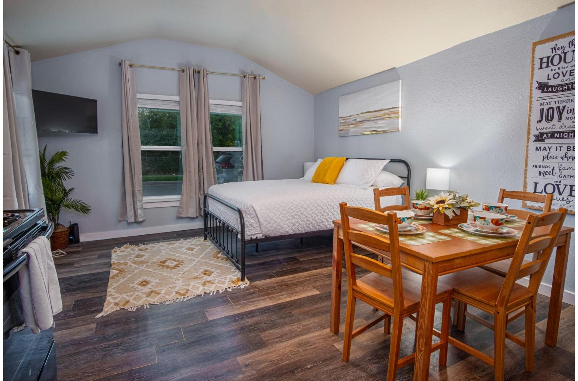 Downtown Accessible New 1Br1Ba Cozy Studio San Antonio Kültér fotó
